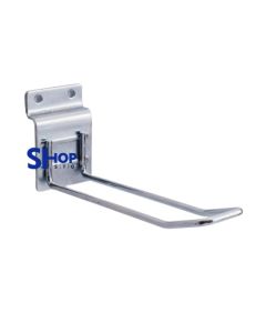 Lamelhaak dubbel onderaan geplaatst